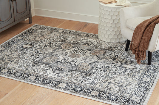 Ashley Express - Alfombra mediana lavable Gregmoore
