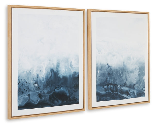Ashley Express - Juego de arte de pared Holport (2 unidades)
