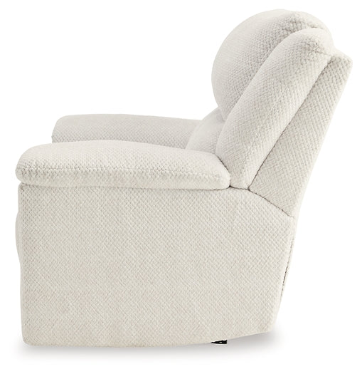 Sillón reclinable eléctrico con asiento ancho Keensburg