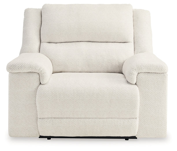 Sillón reclinable eléctrico con asiento ancho Keensburg