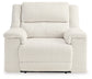 Sillón reclinable eléctrico con asiento ancho Keensburg