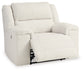 Sillón reclinable eléctrico con asiento ancho Keensburg