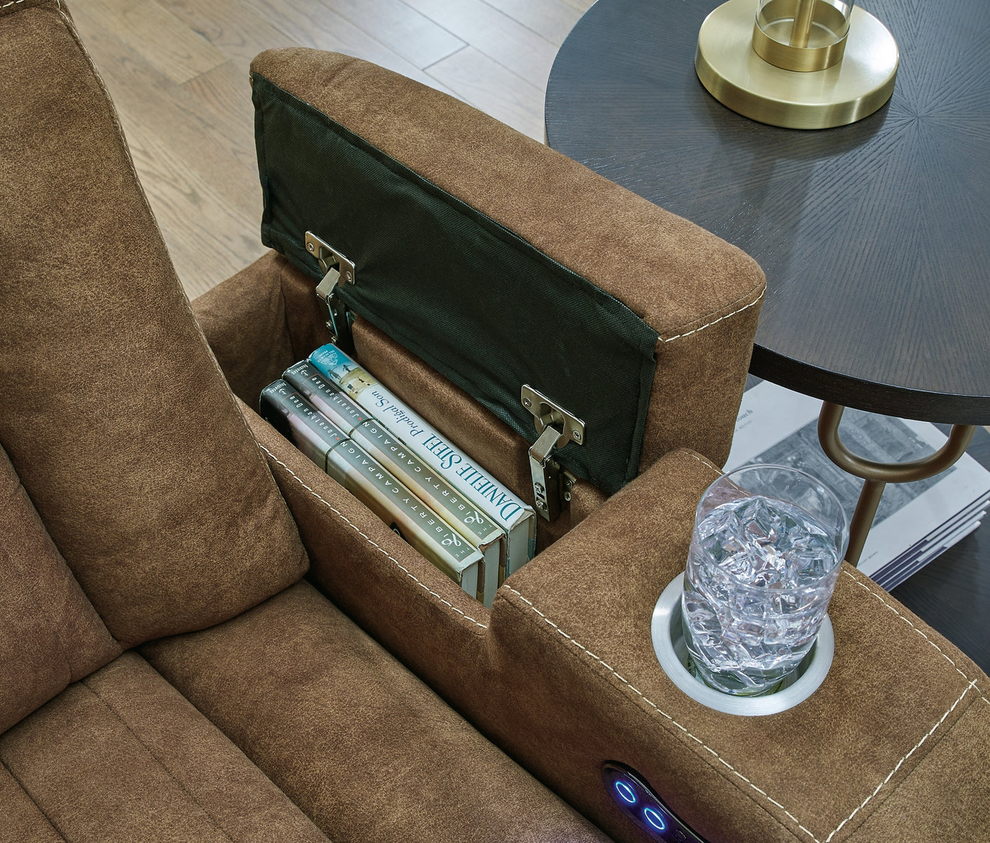 Sillón reclinable Wolfridge PWR/reposacabezas ajustable