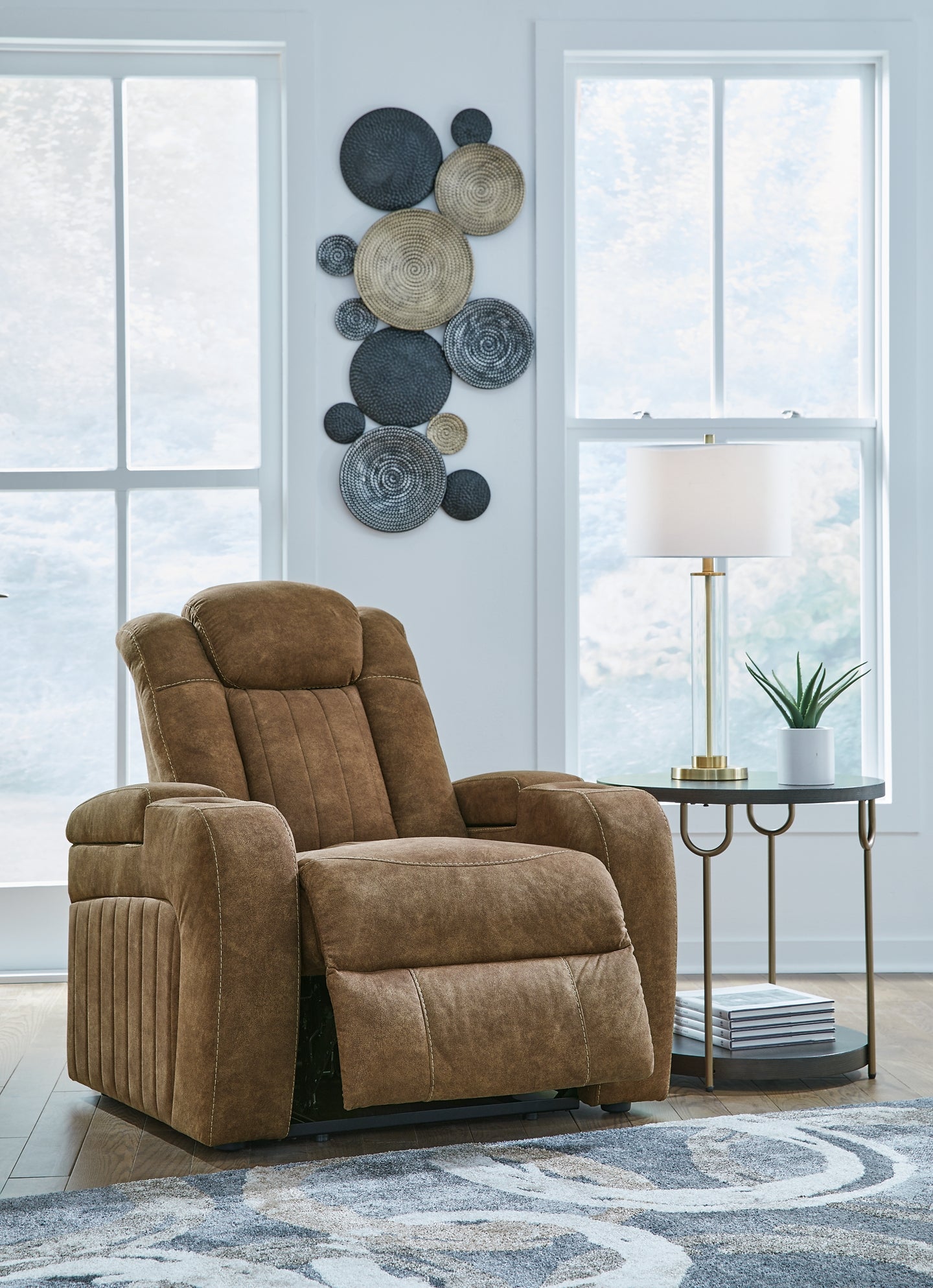 Sillón reclinable Wolfridge PWR/reposacabezas ajustable