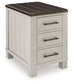 Ashley Express - Mesa auxiliar con silla Darborn