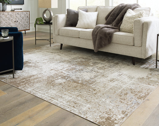 Ashley Express - Alfombra lavable mediana Grifflain
