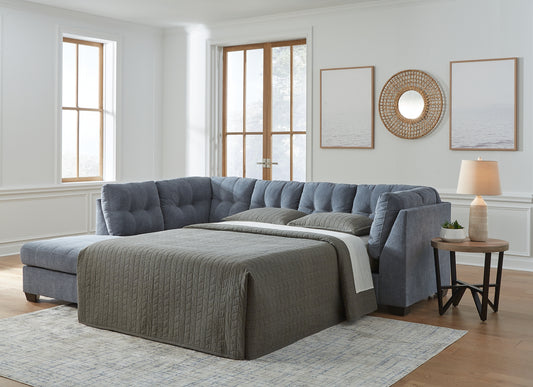 Seccional cama Marleton de 2 piezas con chaise longue