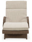 Ashley Express - Chaise longue Beachcroft con cojín