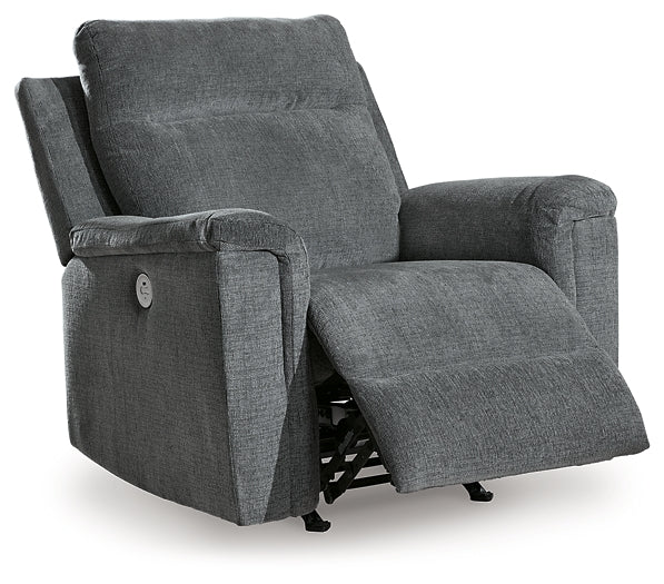 Sillón reclinable eléctrico mecedor Barnsana