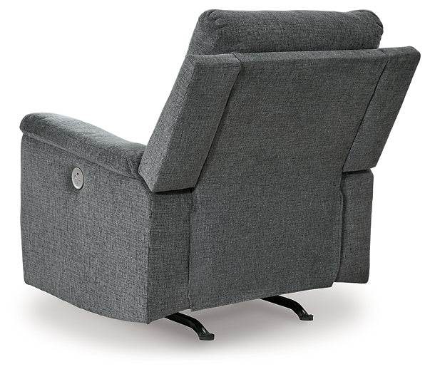 Sillón reclinable eléctrico mecedor Barnsana