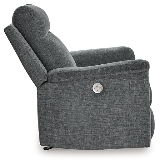 Sillón reclinable eléctrico mecedor Barnsana