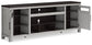 Soporte para TV Darborn XL con opción de chimenea
