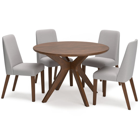 Ashley Express - Mesa de comedor Lyncott y 4 sillas