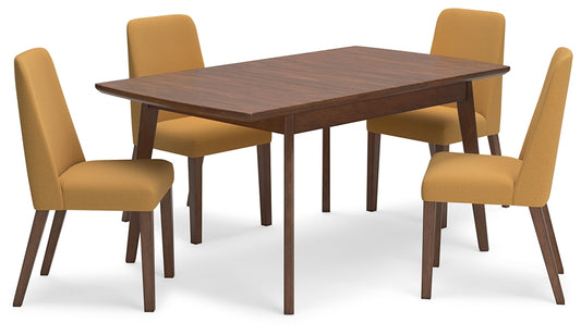 Ashley Express - Mesa de comedor Lyncott y 4 sillas