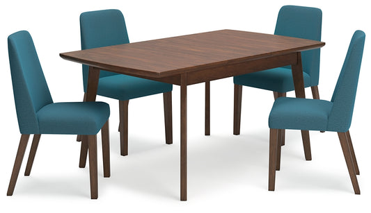 Ashley Express - Mesa de comedor Lyncott y 4 sillas