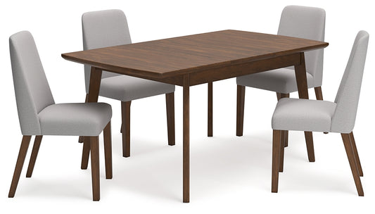 Ashley Express - Mesa de comedor Lyncott y 4 sillas
