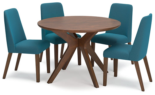 Ashley Express - Mesa de comedor Lyncott y 4 sillas