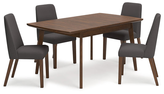 Ashley Express - Mesa de comedor Lyncott y 4 sillas