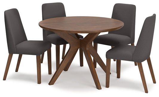 Ashley Express - Mesa de comedor Lyncott y 4 sillas