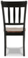 Ashley Express - Silla auxiliar de comedor Owingsville (2 unidades)