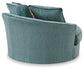 Silla giratoria extragrande con acento Laylabrook
