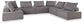 Ashley Express - Seccional de exterior Bree Zee de 7 piezas