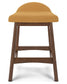 Ashley Express - Mesa de comedor Lyncott de altura de mostrador y 4 taburetes
