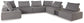 Ashley Express - Seccional de exterior Bree Zee de 8 piezas