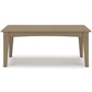 Ashley Express - Mesa de cóctel rectangular Hyland wave