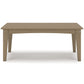 Ashley Express - Mesa de cóctel rectangular Hyland wave