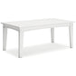 Ashley Express - Mesa de cóctel rectangular Hyland wave