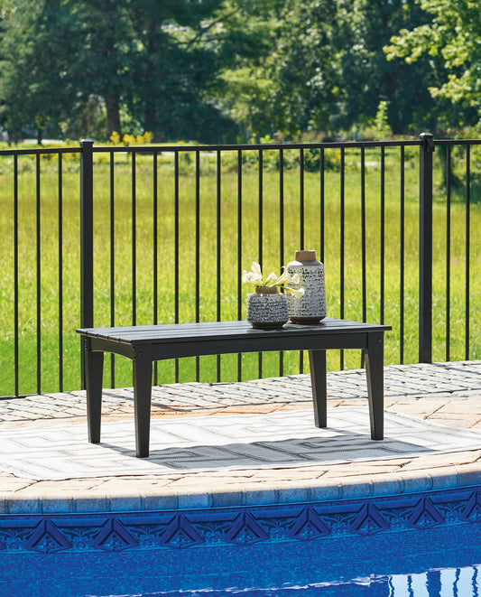 Ashley Express - Mesa de cóctel rectangular Hyland wave