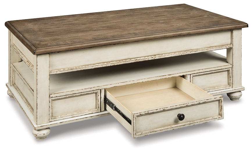 Ashley Express - Mesa de cóctel elevable Realyn