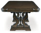 Mesa extensible de comedor Maylee