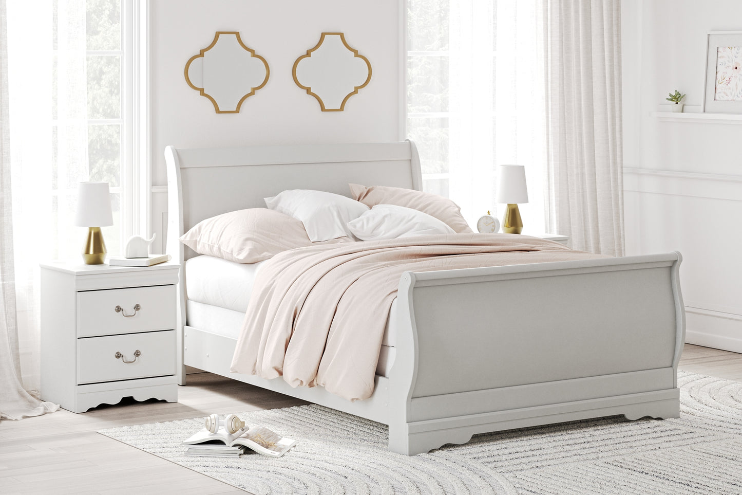 Ashley Express - Cama trineo Anarasia