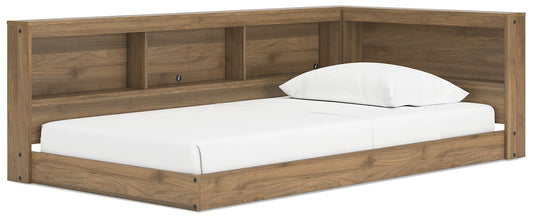 Ashley Express - Cama con almacenaje y librería Deanlow
