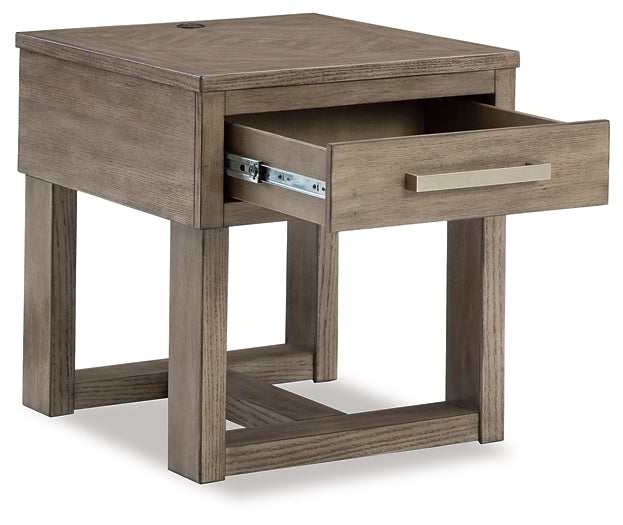 Ashley Express - Mesa auxiliar rectangular Loyaska