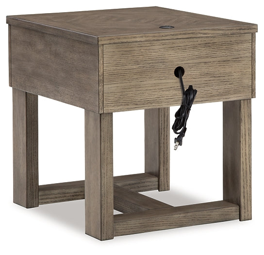 Ashley Express - Mesa auxiliar rectangular Loyaska