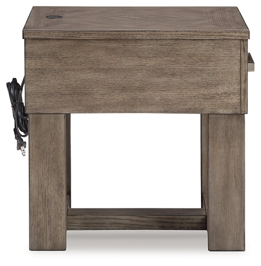 Ashley Express - Mesa auxiliar rectangular Loyaska
