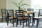 Juego de mesa Blondon RECT DRM (7 piezas)