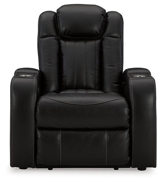 Sillón reclinable eléctrico Caveman Den con reposacabezas ajustable