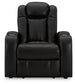Sillón reclinable eléctrico Caveman Den con reposacabezas ajustable
