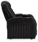 Sillón reclinable eléctrico Caveman Den con reposacabezas ajustable