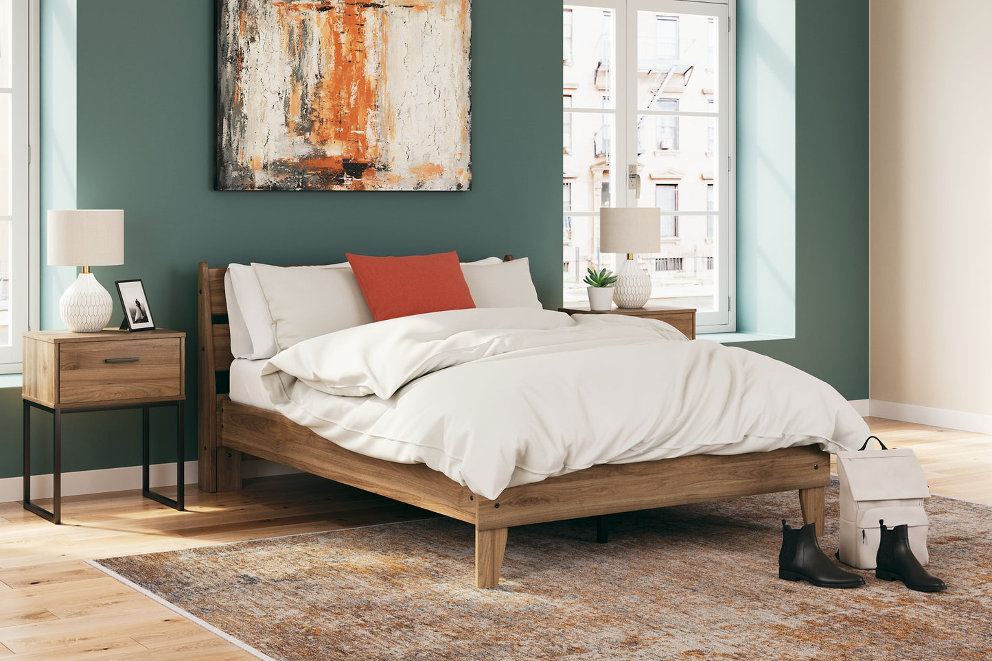 Ashley Express - Cama con plataforma Deanlow