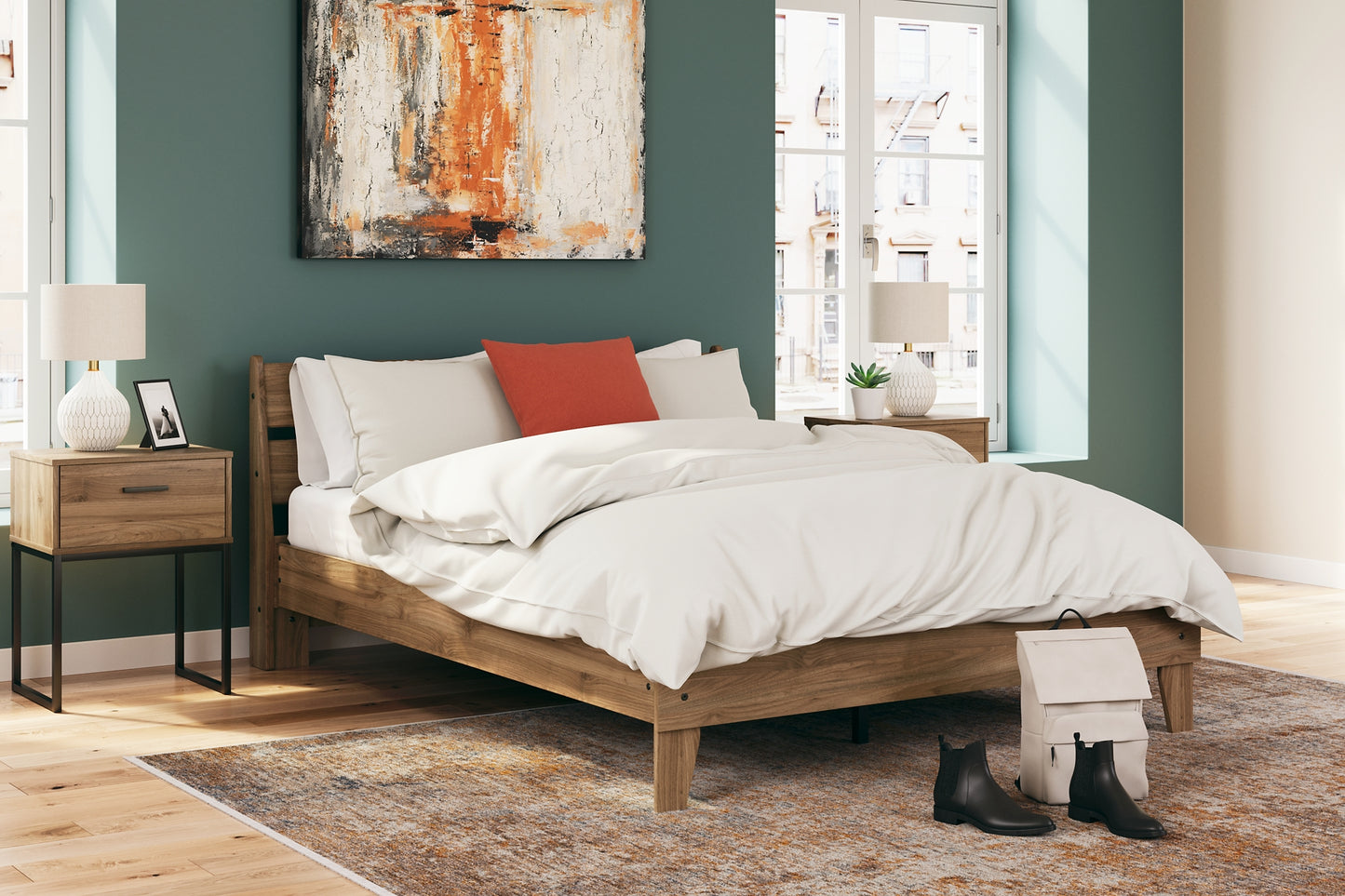 Ashley Express - Cama con plataforma Deanlow