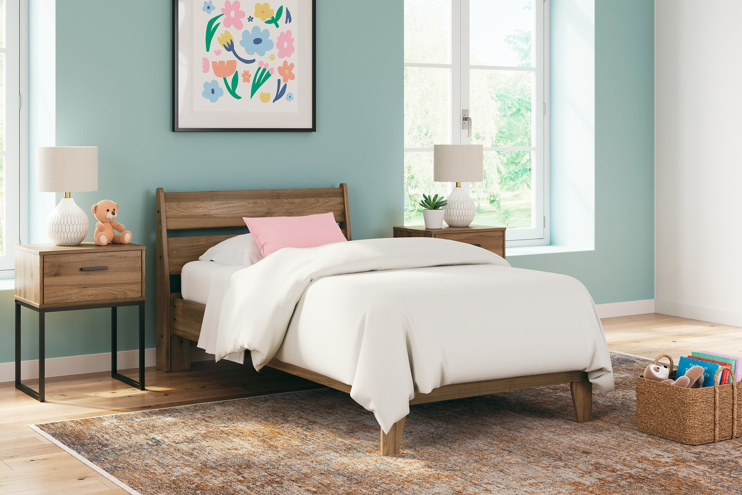Ashley Express - Cama con plataforma Deanlow