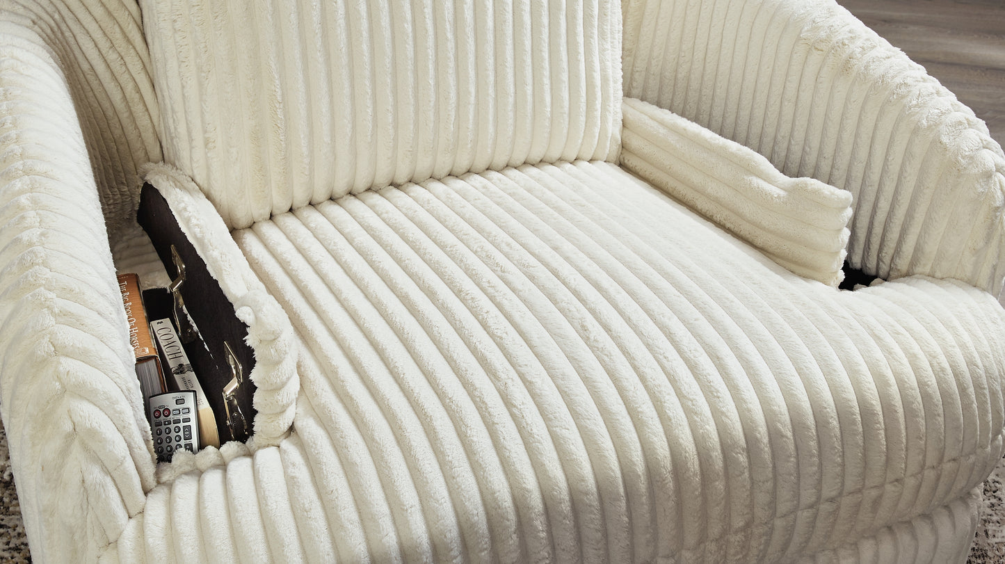 Sillón reclinable giratorio Tie-Breaker