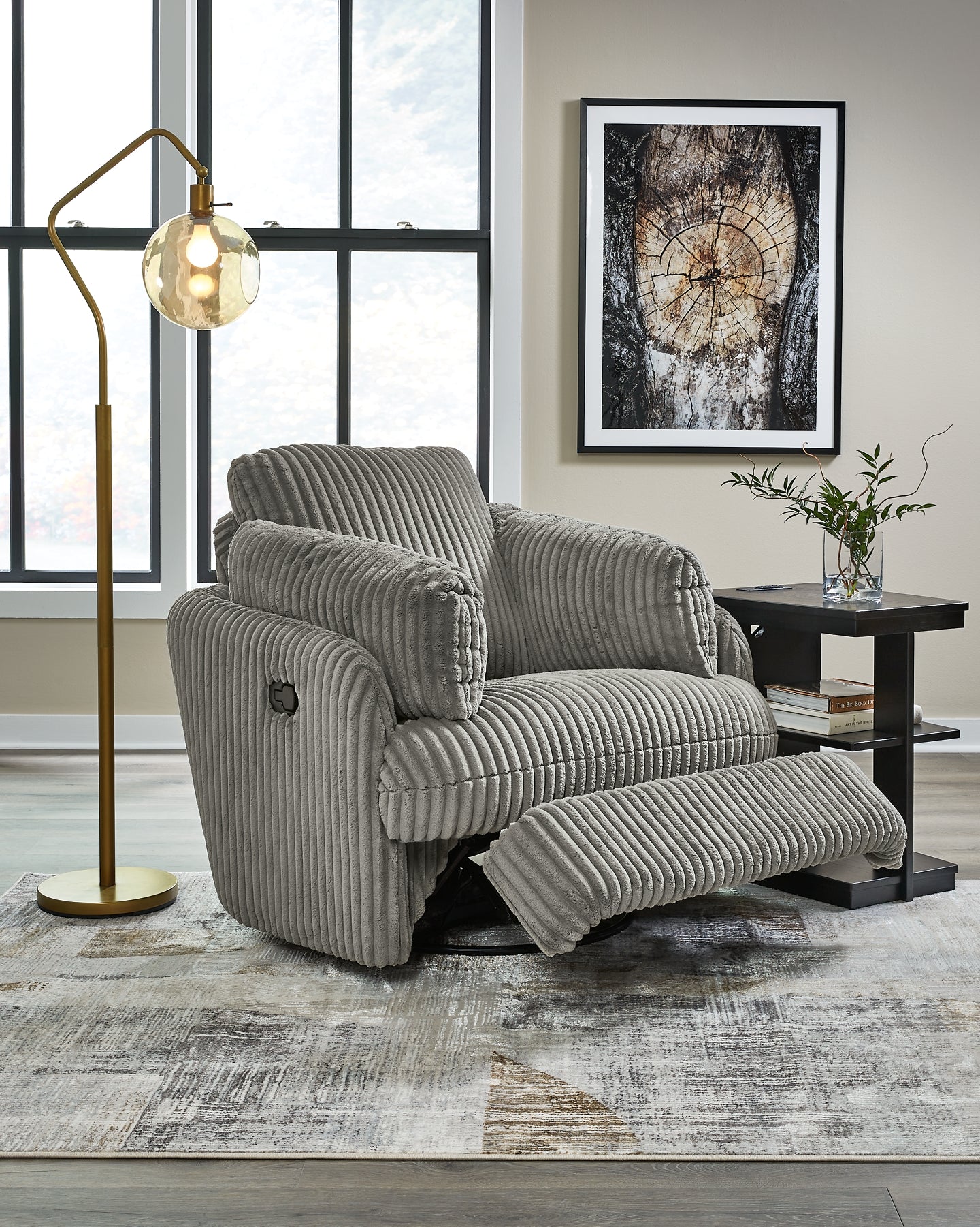 Sillón reclinable giratorio Tie-Breaker