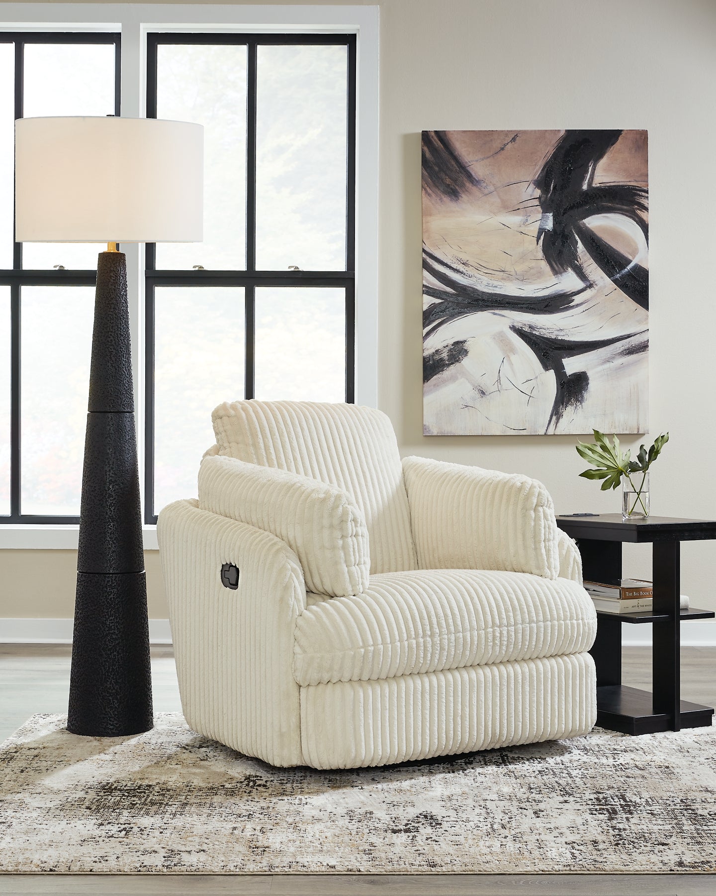 Sillón reclinable giratorio Tie-Breaker