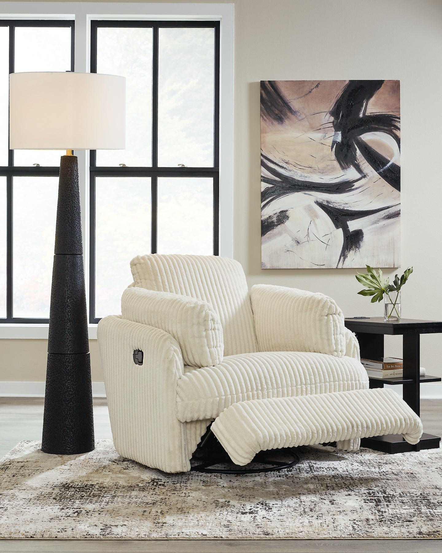 Sillón reclinable giratorio Tie-Breaker